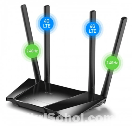Cudy LT400 4G Sim Router ( Wifi acceptable)
